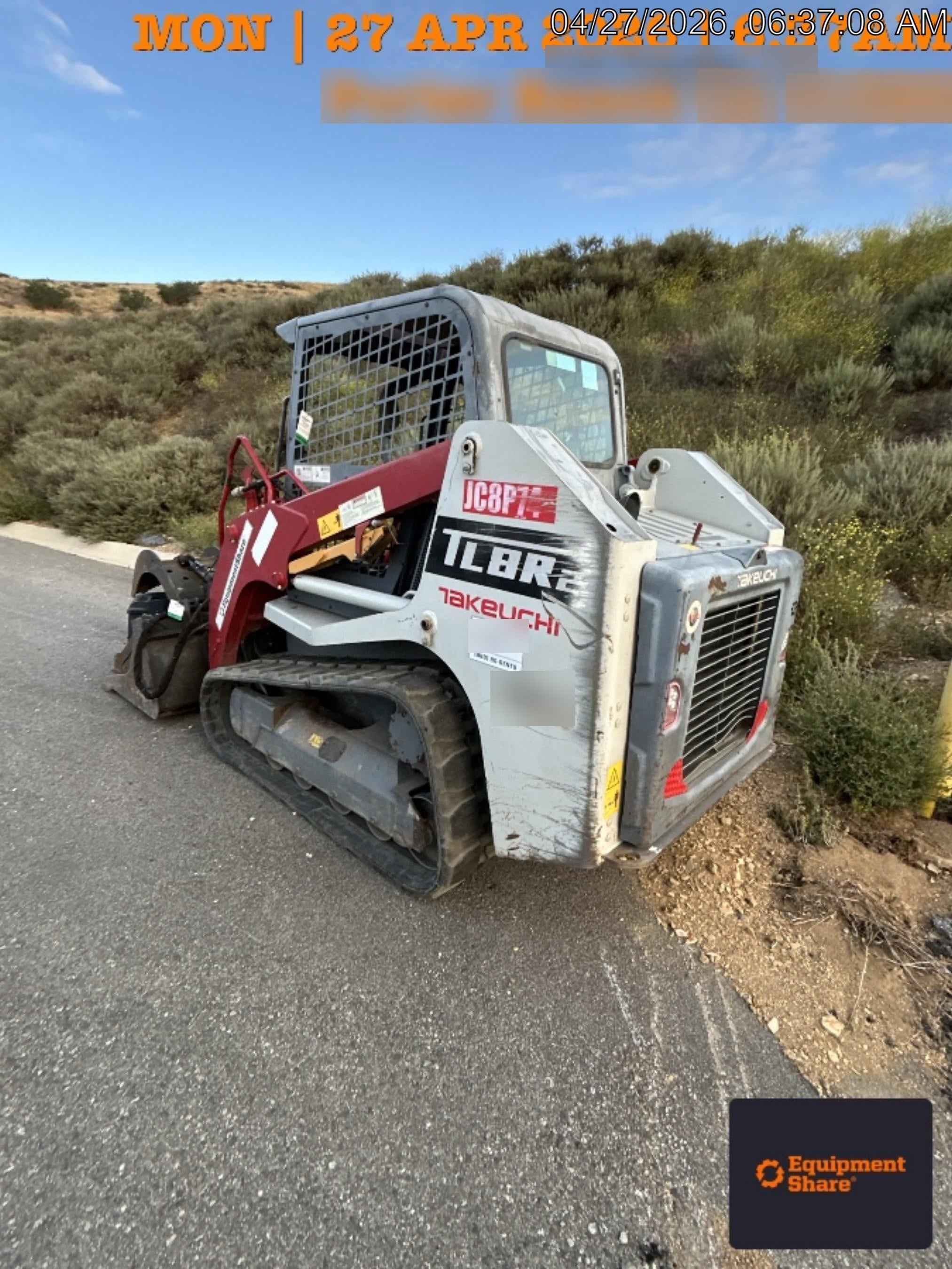 2021 TAKEUCHI TL8R2-R
