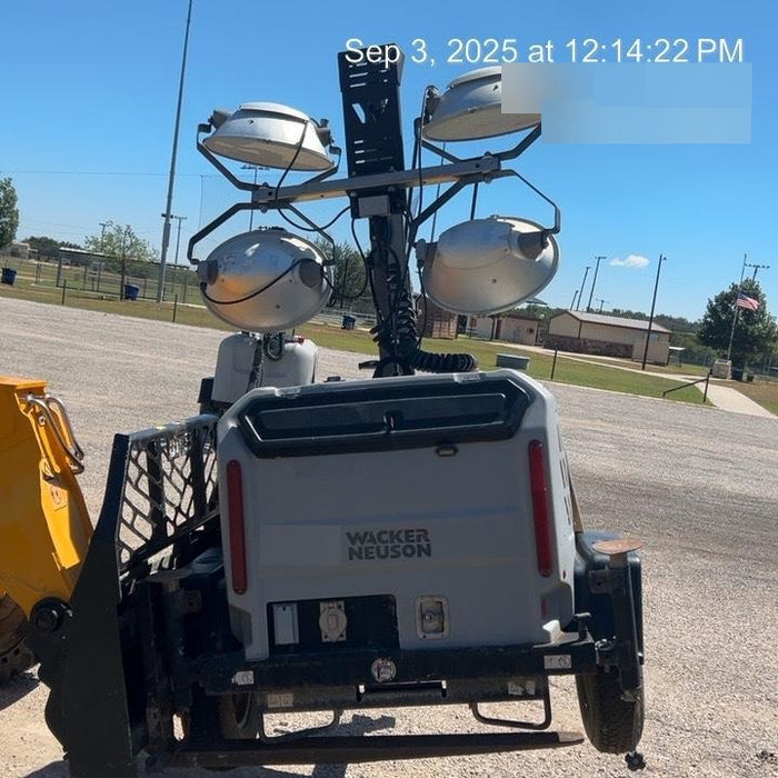 2018 Wacker Neuson LTV6L-MH Wacker Neuson LTV6L Mobile Light Tower w/Fuel Level Sensor Installed