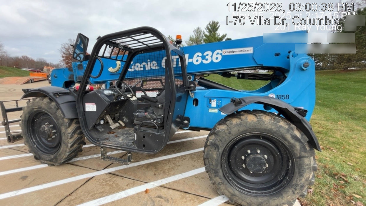 2016 GENIE GTH-636