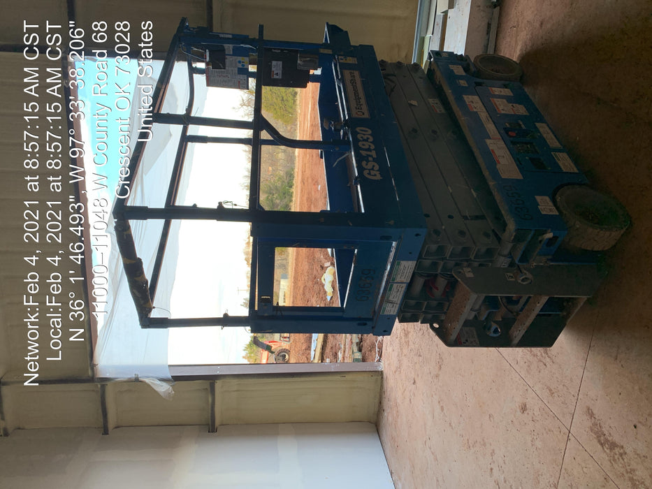 2020 Genie GS-1930 Solid Non Marking Tires, Beacon, Folding rails with half height swing gate