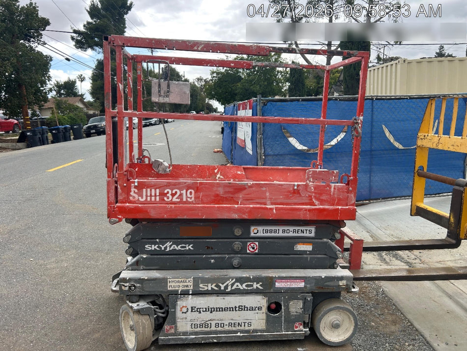 2019 Skyjack SJIII-3219 Standard w/Trojan Batteries