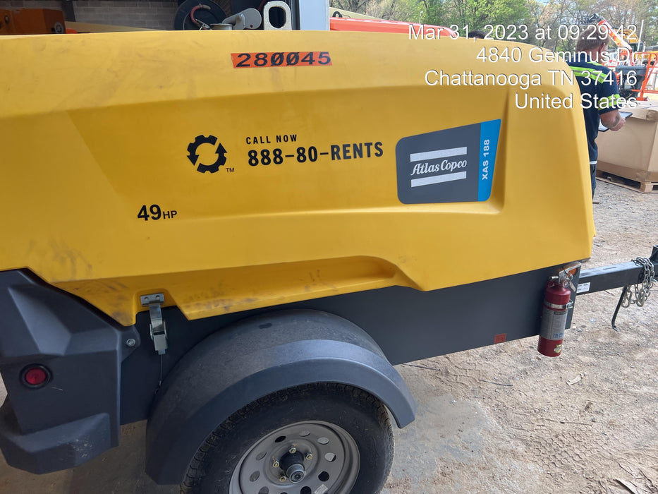 2022 ATLAS COPCO XAS188 CWK