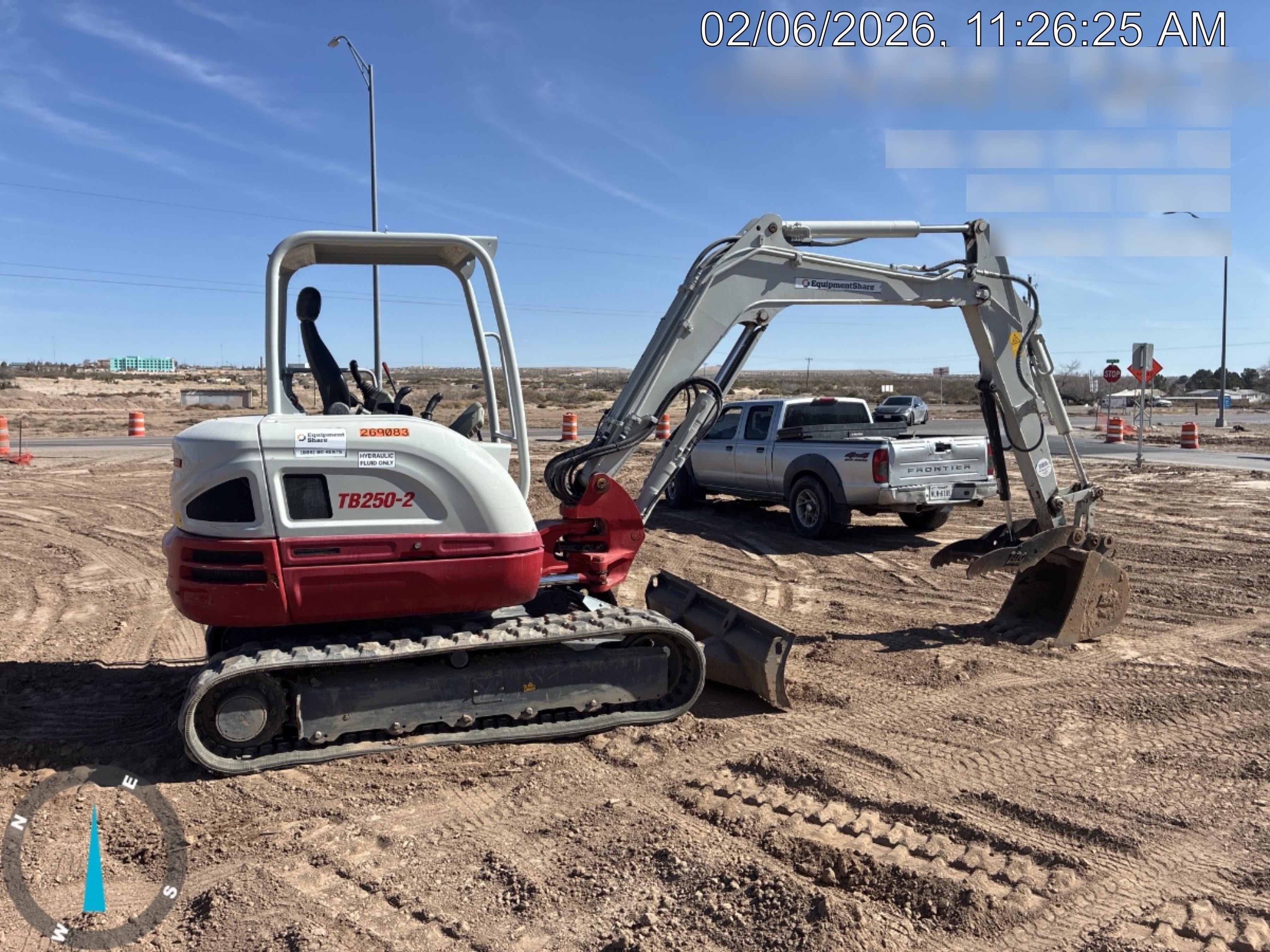 2022 TAKEUCHI TB250-2R
