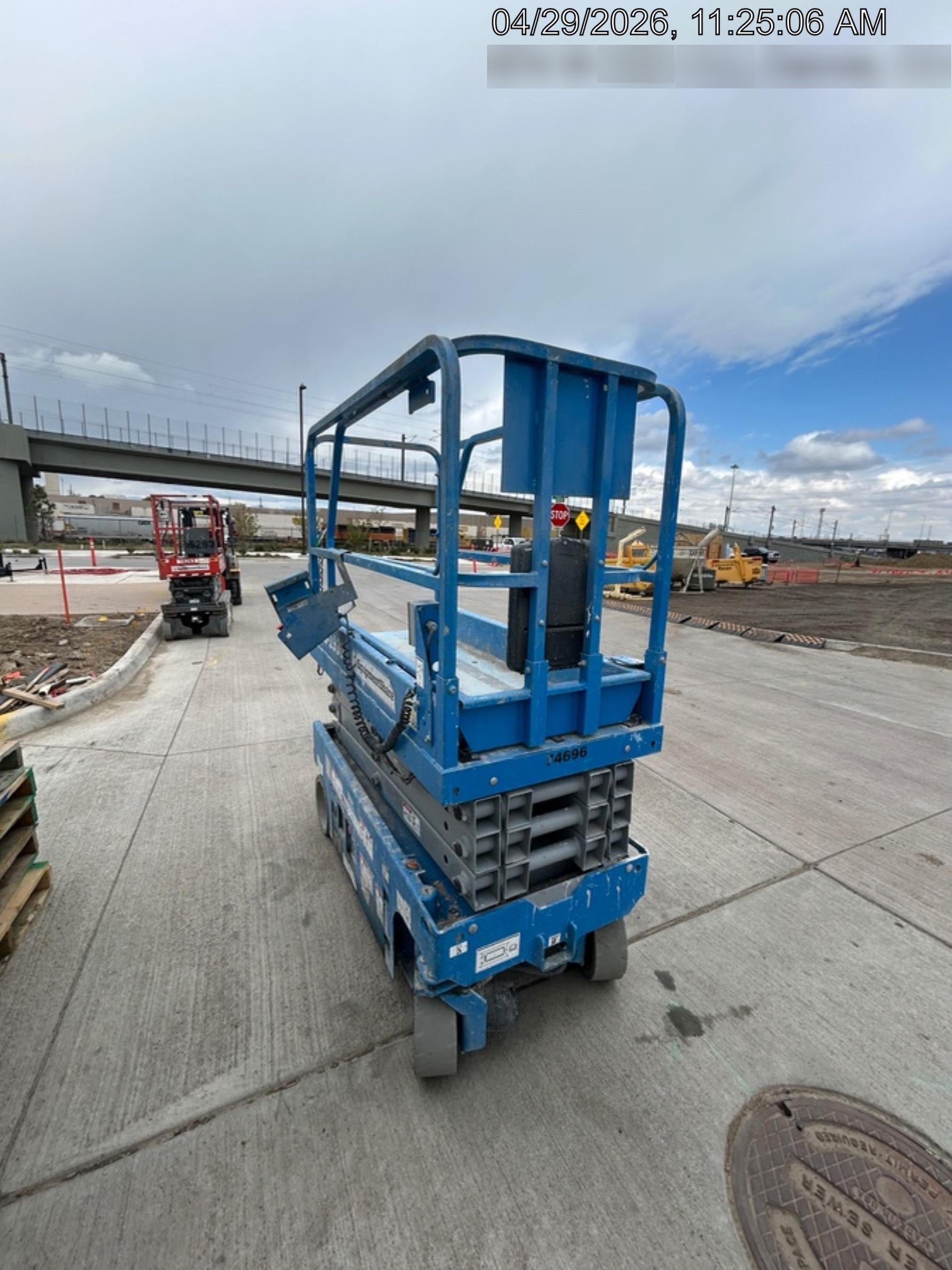 2020 Genie GS-1930 Fixed rails with chain entry gate - Pre A92.20