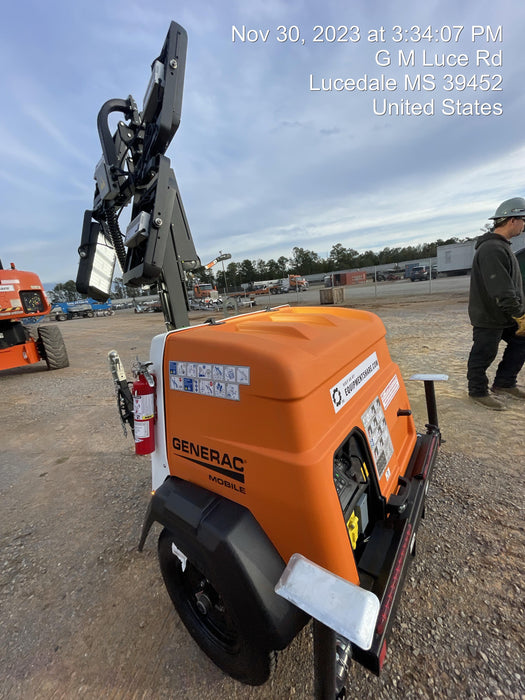 2023 Generac MLT2 Diesel, Flex Switch 120V Input, Powerzone Controller, 
(4) 320W LED Lights, 4kW Generator, 39.9 Gal Fuel Tank, 2" Ball, T3