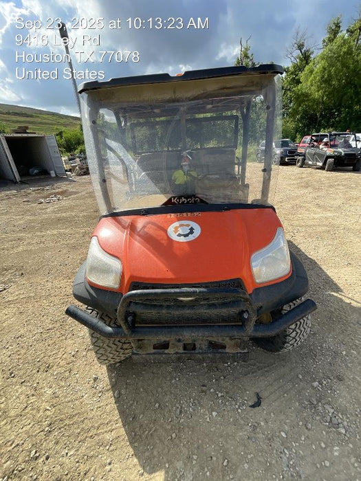 2021 Kubota RTV-X1140W-H Plastic Canopy, Windshield Acrylic Clear, LED Strobe Light, Wire Harness Kit, Back up Alarm