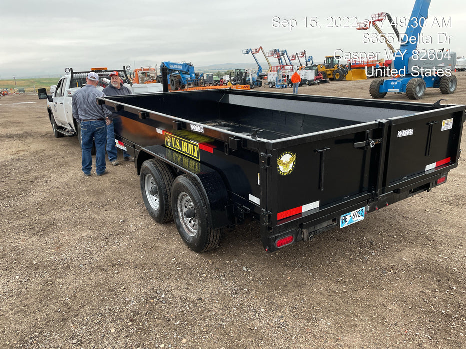 2022 US BUILT 7x14 Dump