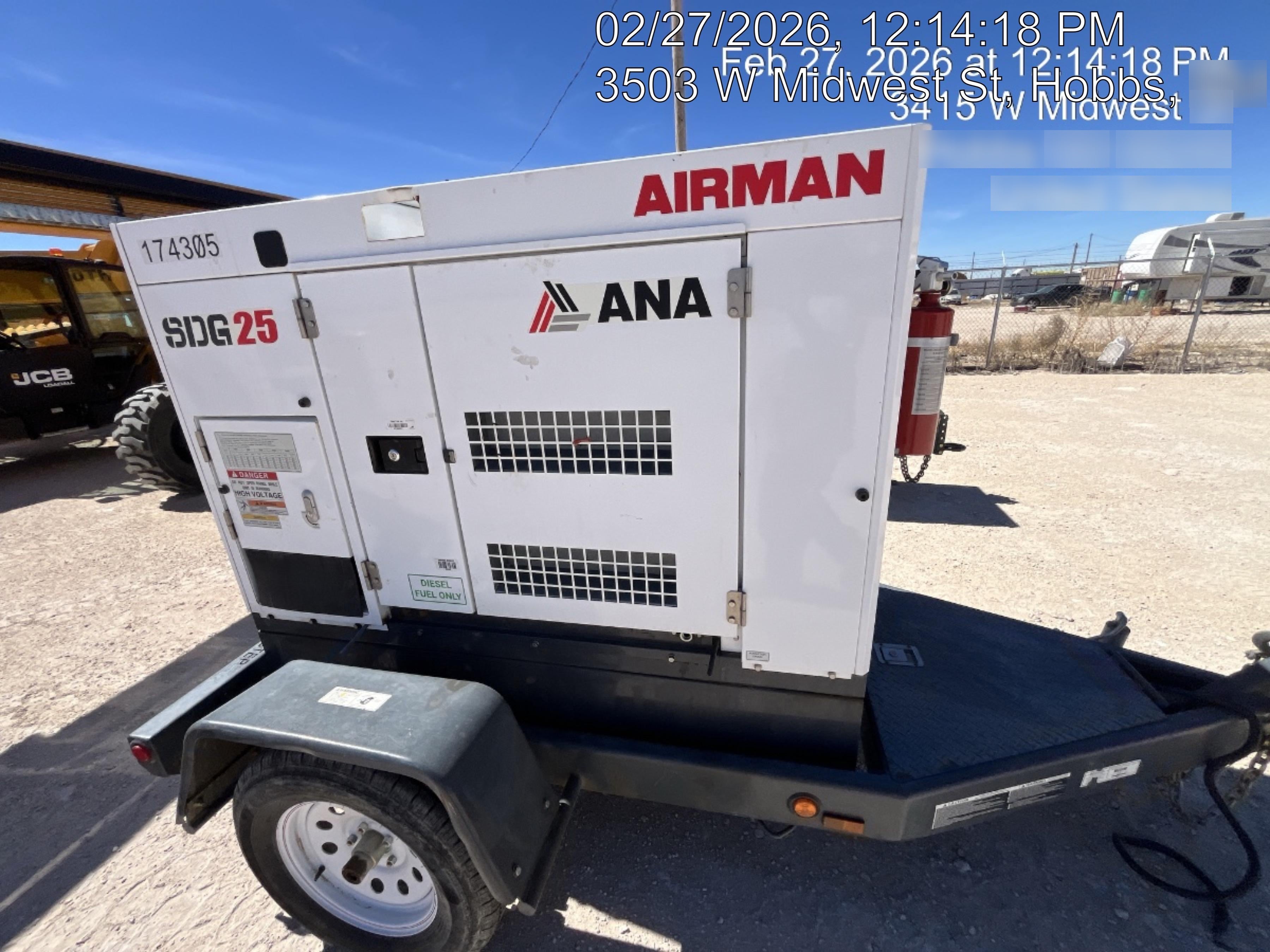 2021 AIRMAN SDG25S-8E1