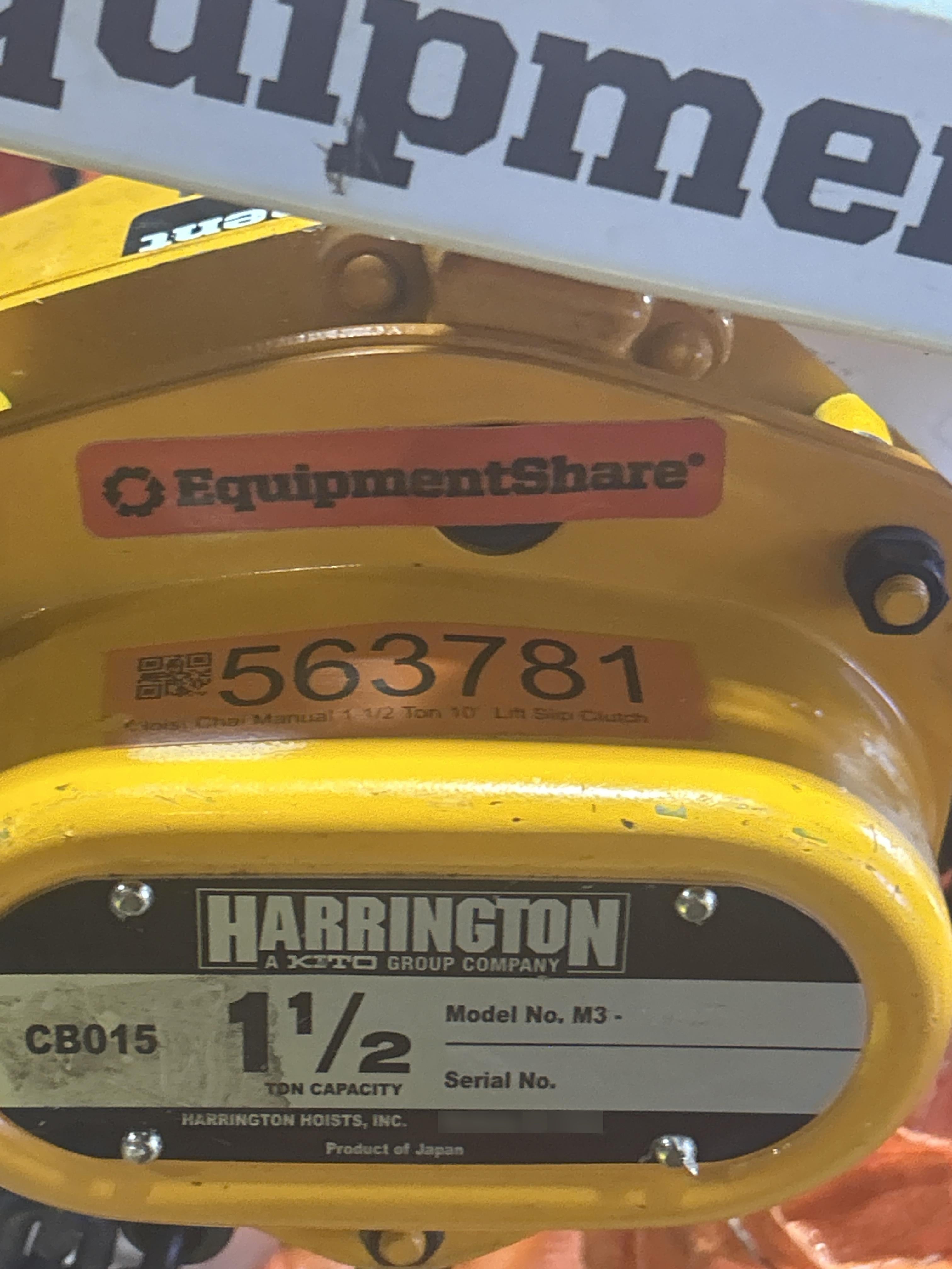2025 HARRINGTON CB015-10