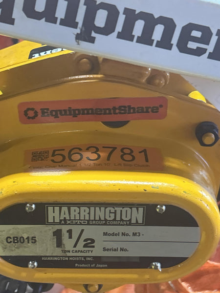 2025 HARRINGTON CB015-10