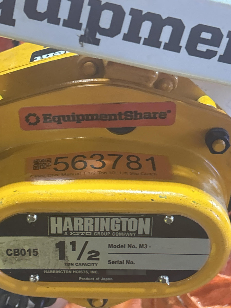 2025 HARRINGTON CB015-10