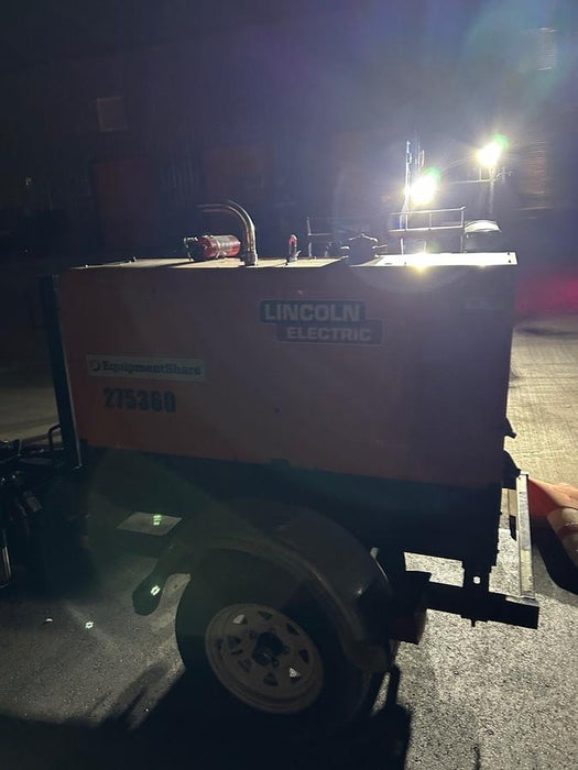 2022 Lincoln Electric LE400 Kubota V1505, Trlr, Cable Rack, Light Kit, ES Decals, T3