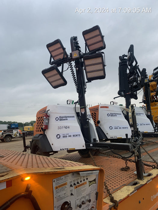 2023 Generac MLT2 Diesel, Flex Switch 120V Input, Powerzone Controller, 
(4) 320W LED Lights, 4kW Generator, 39.9 Gal Fuel Tank, 2" Ball, T3