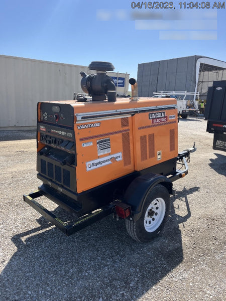 2021 Lincoln Electric Vantage 549X Ready Pak 3, ORANGE (includes trailer, cable rack, fender light kit)