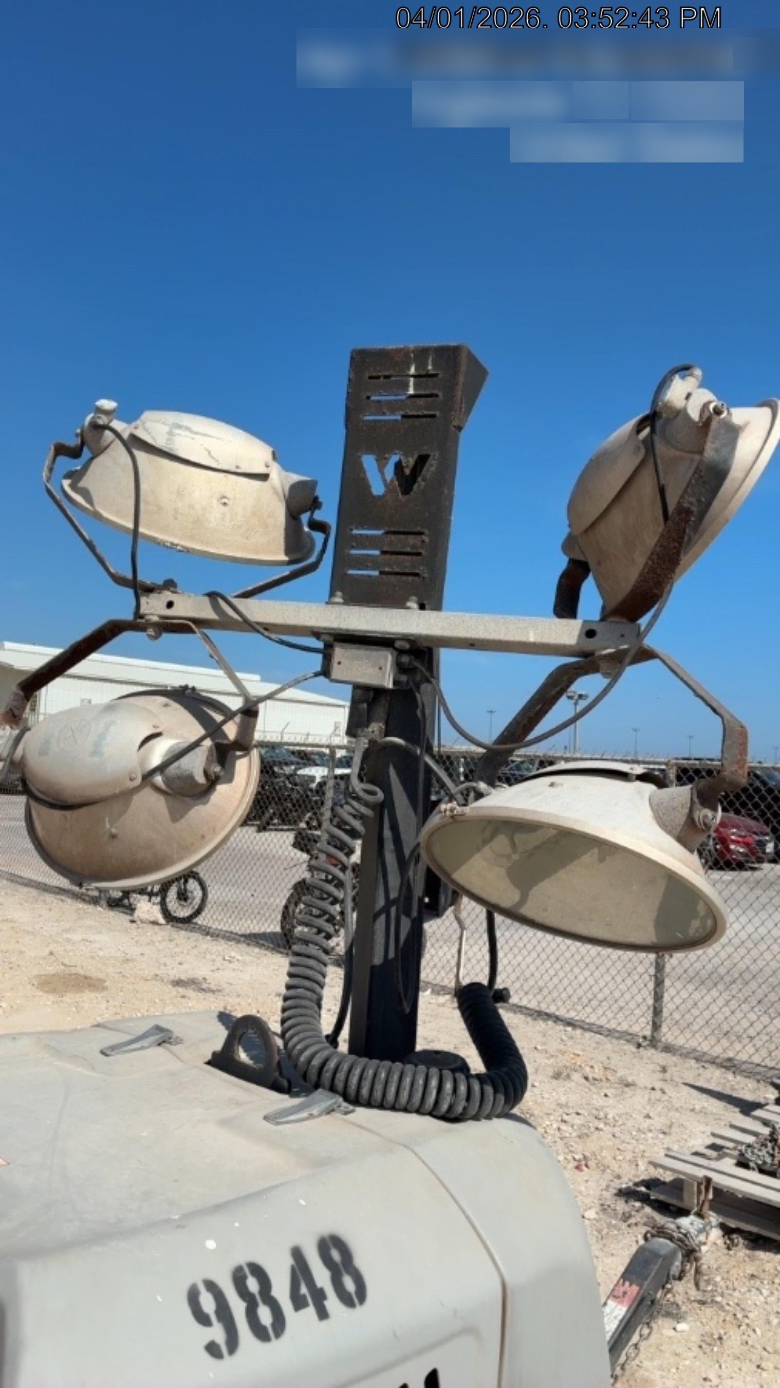 Wacker Neuson LTV6K-MH Wacker Neuson LTV6K Towable Light Tower