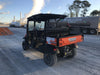 Kubota RTV-X1140W-H Kubota RTVX1140WH 4wd Utility Cart, LED Strobe, Windshield Tempered Glass, Pastic Canopy, Wire Harness Kit, Backup Alarm