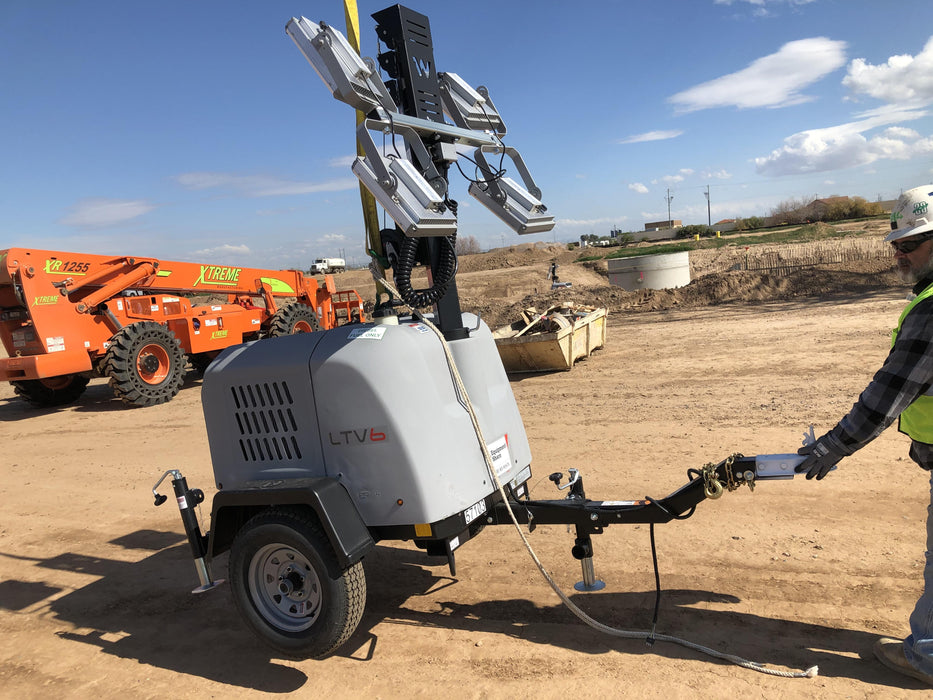 2019 Wacker Neuson LTV6K-LED Standard LED Towable Light Tower w/None
