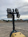 2021 Allmand NLV3GR (4) LED Light Fixture 350W, 23' Vertical Mast, 3kW Prime, Towable, Deep Sea L401, Leveling Jacks, Yanmar T4F 5.8hp