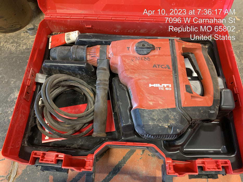 2020 HILTI TE 60-ATC/AVR