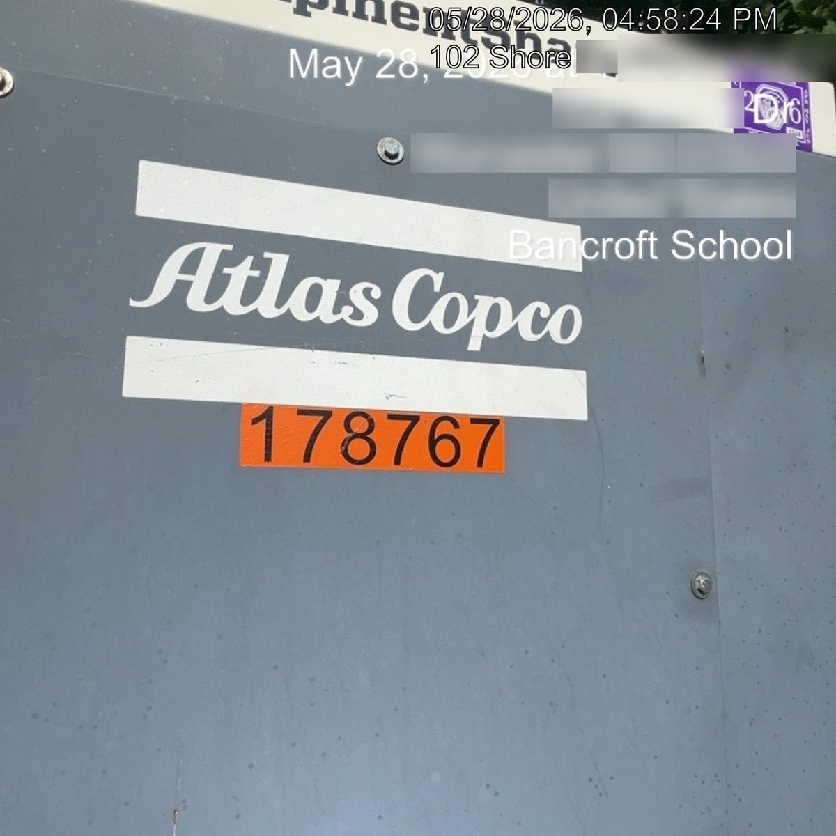 2021 ATLAS COPCO QAS 125