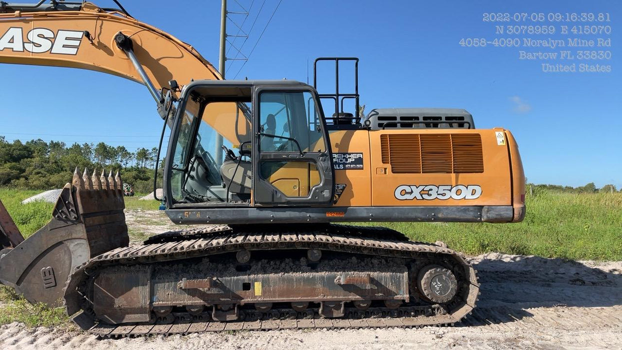 2018 CASE CX350D