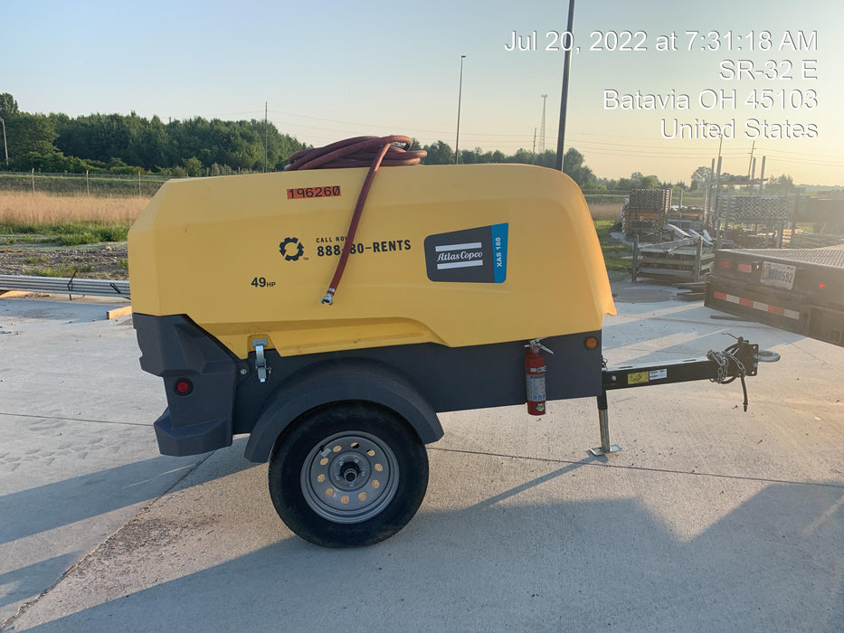 2021 ATLAS COPCO XAS188 CWK