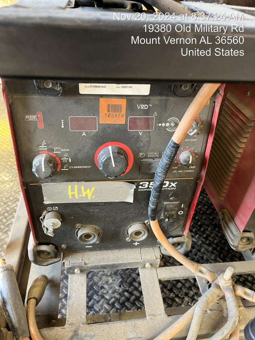 2020 LINCOLN ELECTRIC FLEXTEC 350X