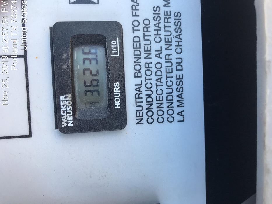 2018 Wacker Neuson LTV6L-MH Wacker Neuson LTV6L Towable Light Tower