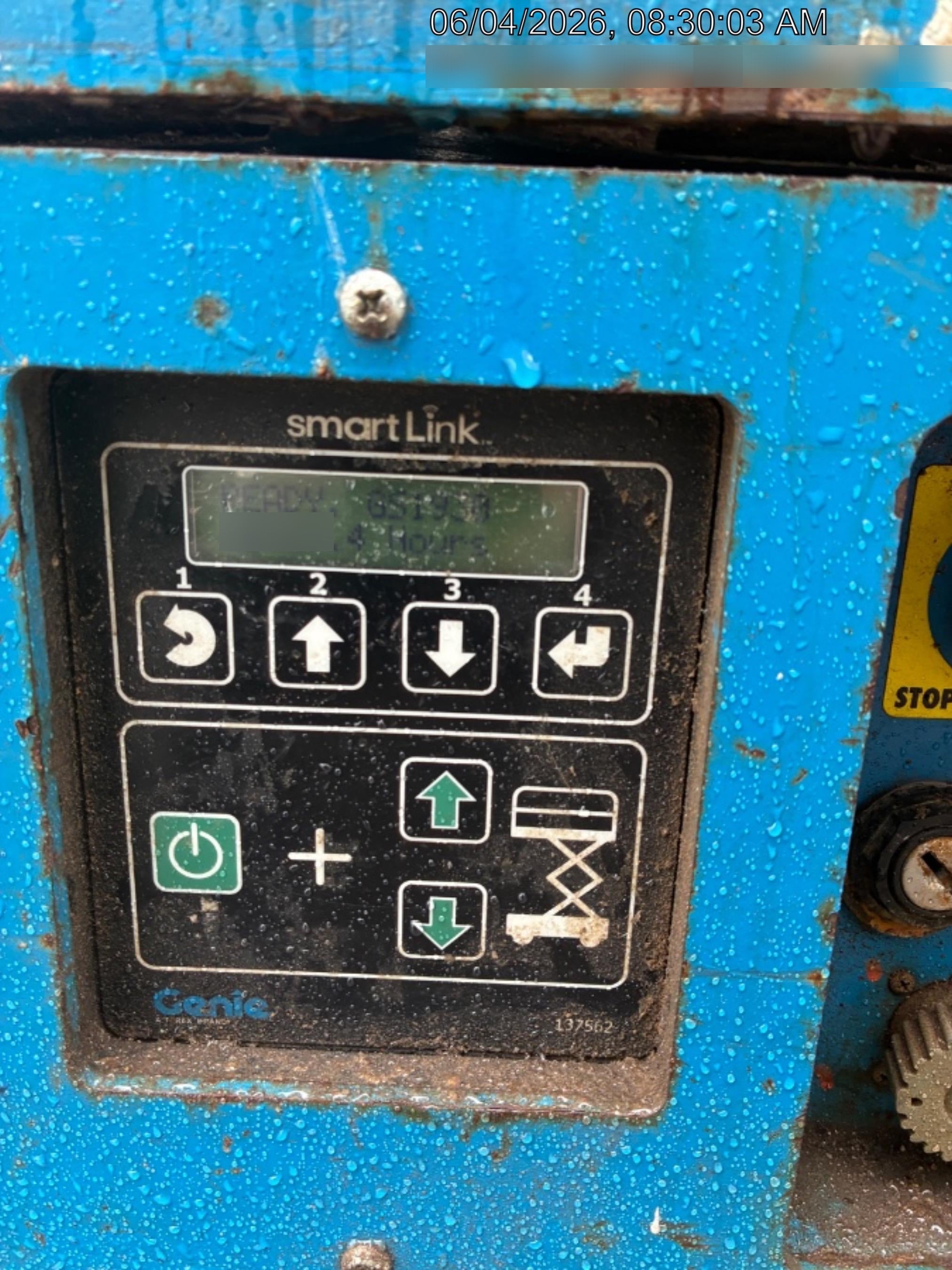2019 Genie GS-1930 Fixed Rails with Chain Entry
