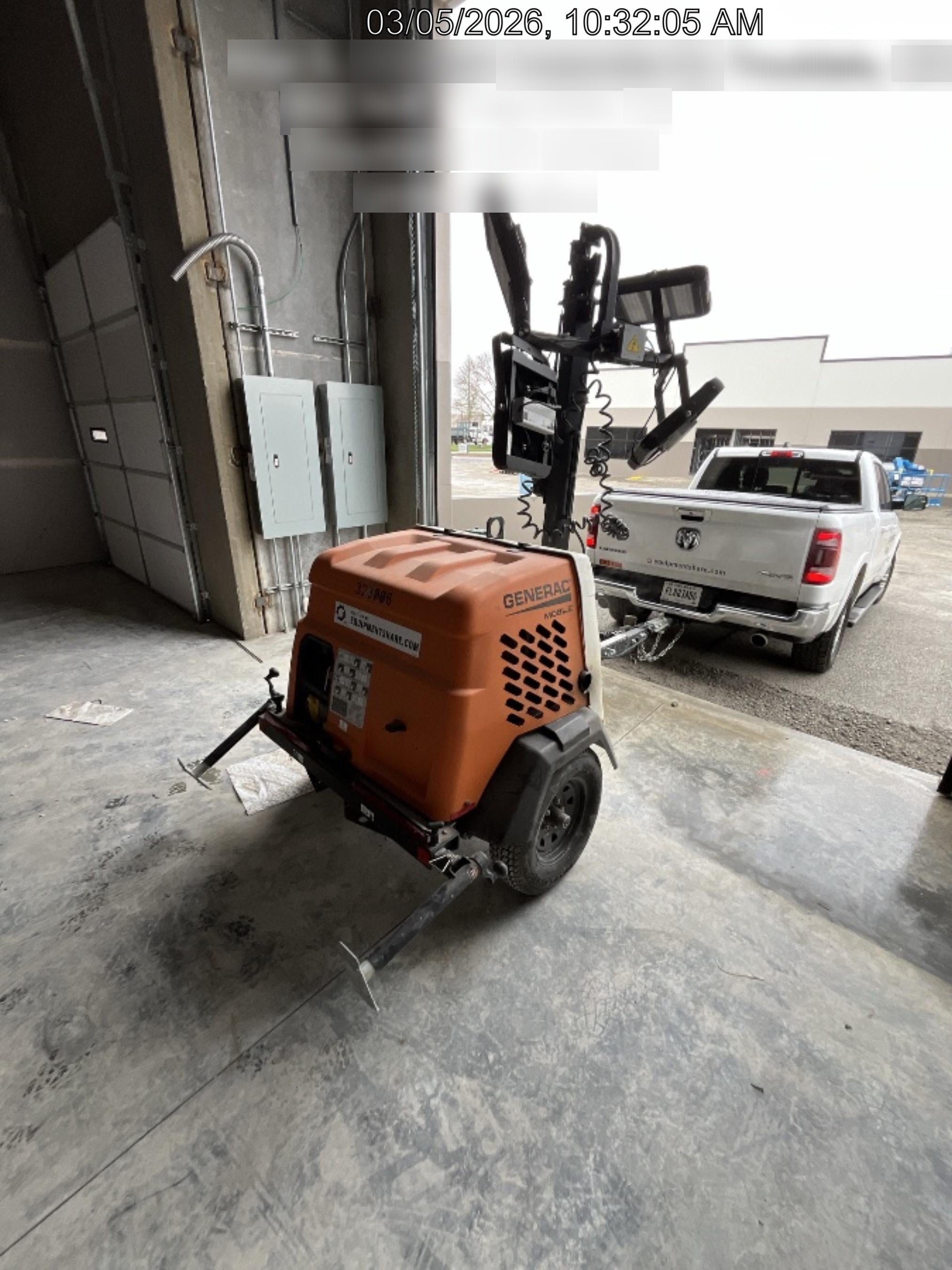 2023 Generac MLT2 Diesel, Flex Switch 120V Input, Powerzone Controller, (4) 320W LED Lights, 4kW Generator, 39.9 Gal Fuel Tank, 2" Ball, T3