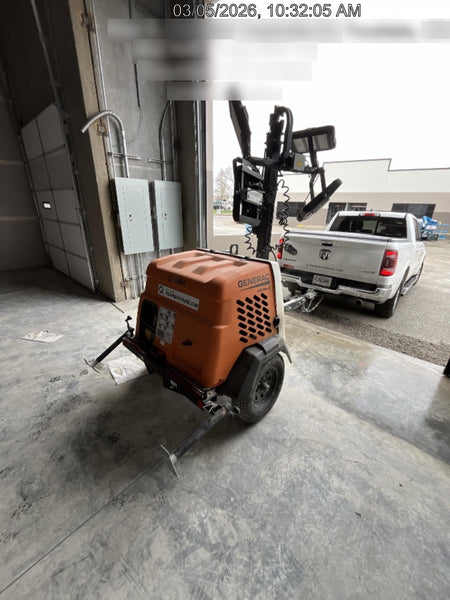 2023 Generac MLT2 Diesel, Flex Switch 120V Input, Powerzone Controller, (4) 320W LED Lights, 4kW Generator, 39.9 Gal Fuel Tank, 2" Ball, T3