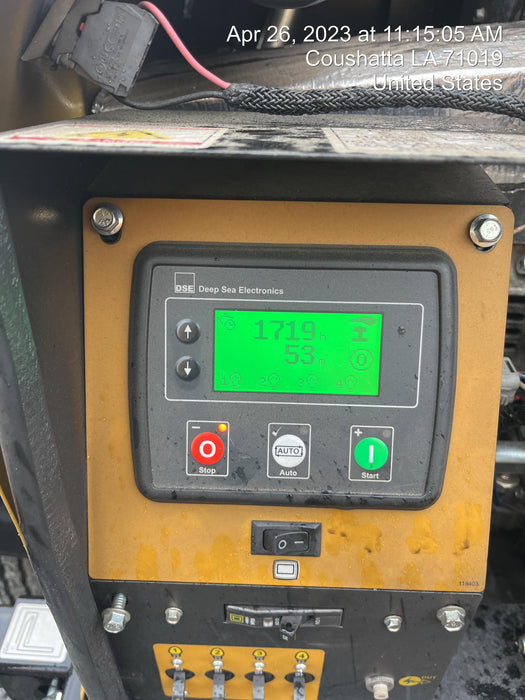 2022 Allmand NLV3GR (4) LED Light Fixture 350W, 23' Vertical Mast, 3kW Prime, Towable, Deep Sea L401, Leveling Jacks, Yanmar T4F 5.8hp