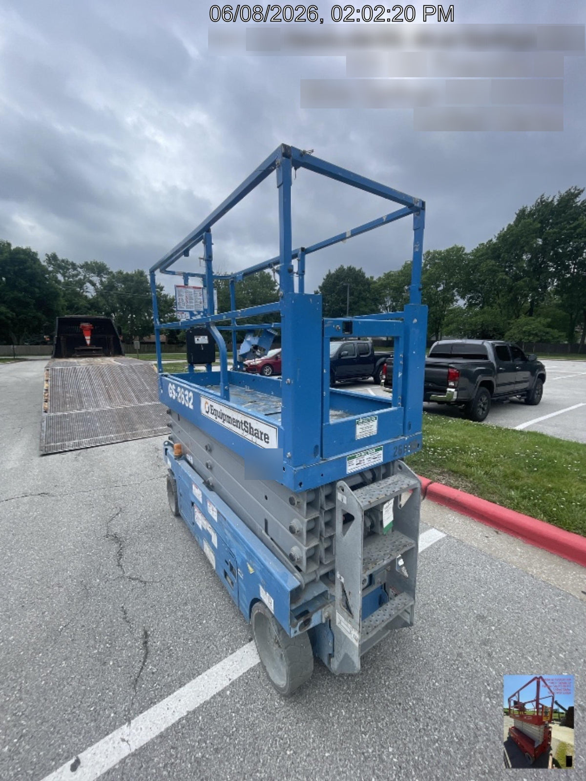 2019 Genie GS-2632 Folding Rails, Swing Gate, EE Rated