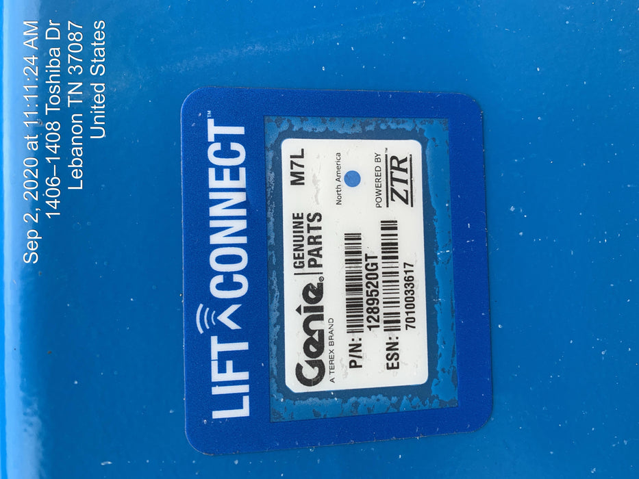 2020 Genie GS-1930 Solid Non Marking Tires, Beacon, Folding rails with half height swing gate