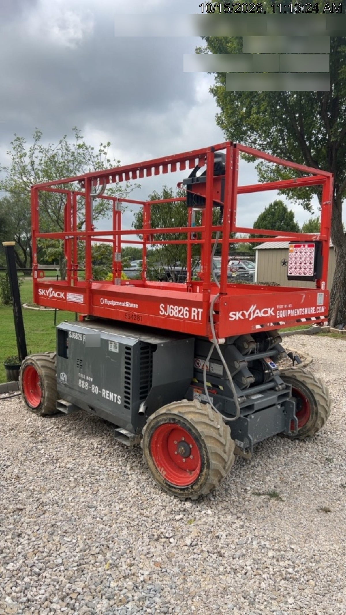 2025 SKYJACK SJ6826 RT