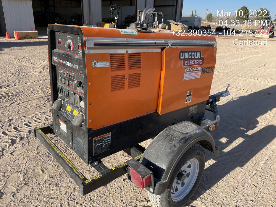 2021 Lincoln Electric Vantage 322 VANTAGE 322 READY-PAK 3