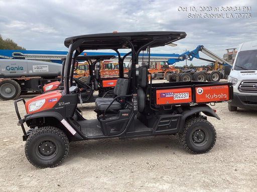 2023 Kubota RTV-X1140W-H 4WD, LED Strobe, Windshield Acrylic Clear, Plastic Canopy, Wire Harness Kit, Backup Alarm
