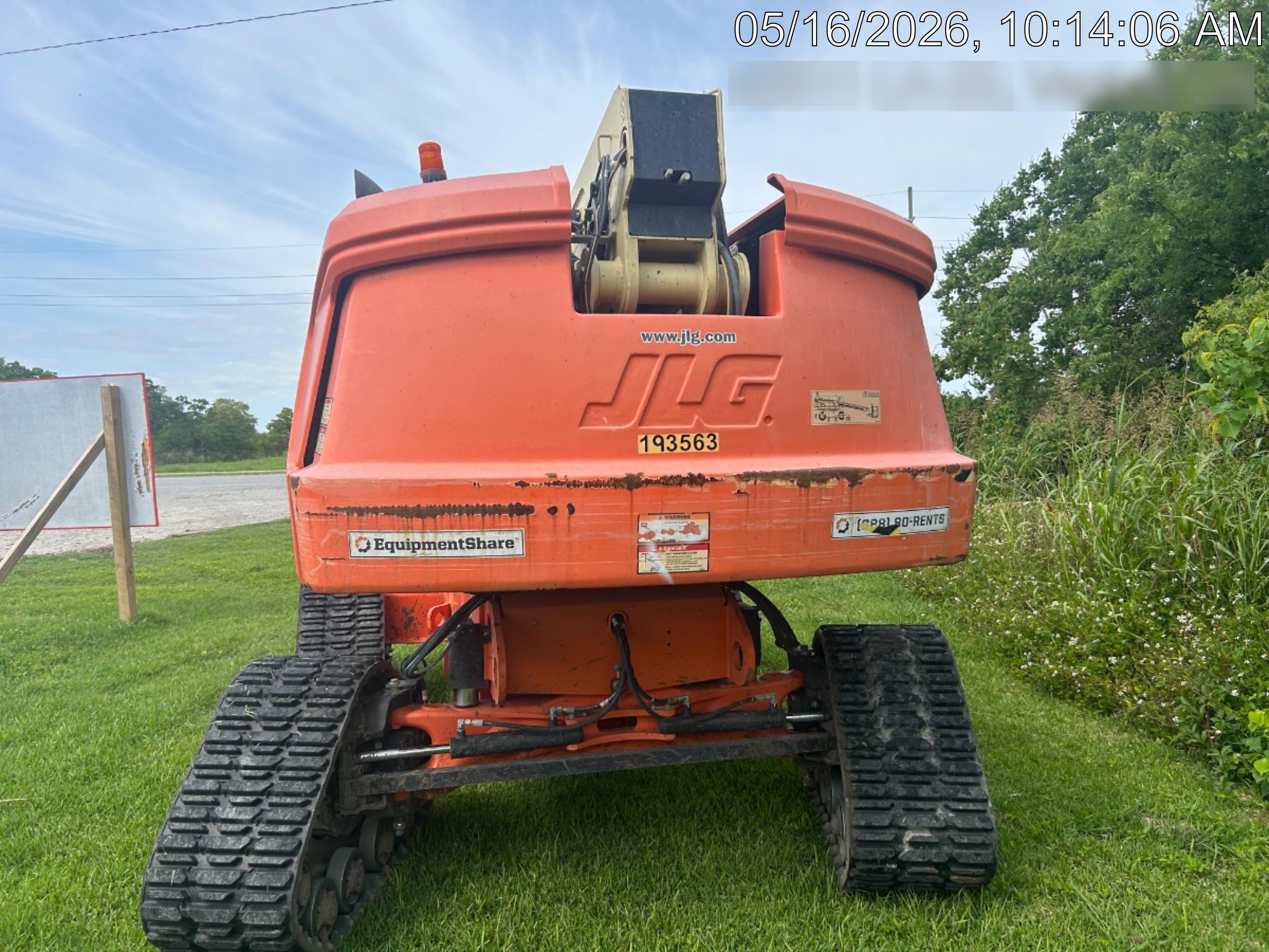 2021 JLG 660SJ Quad Track