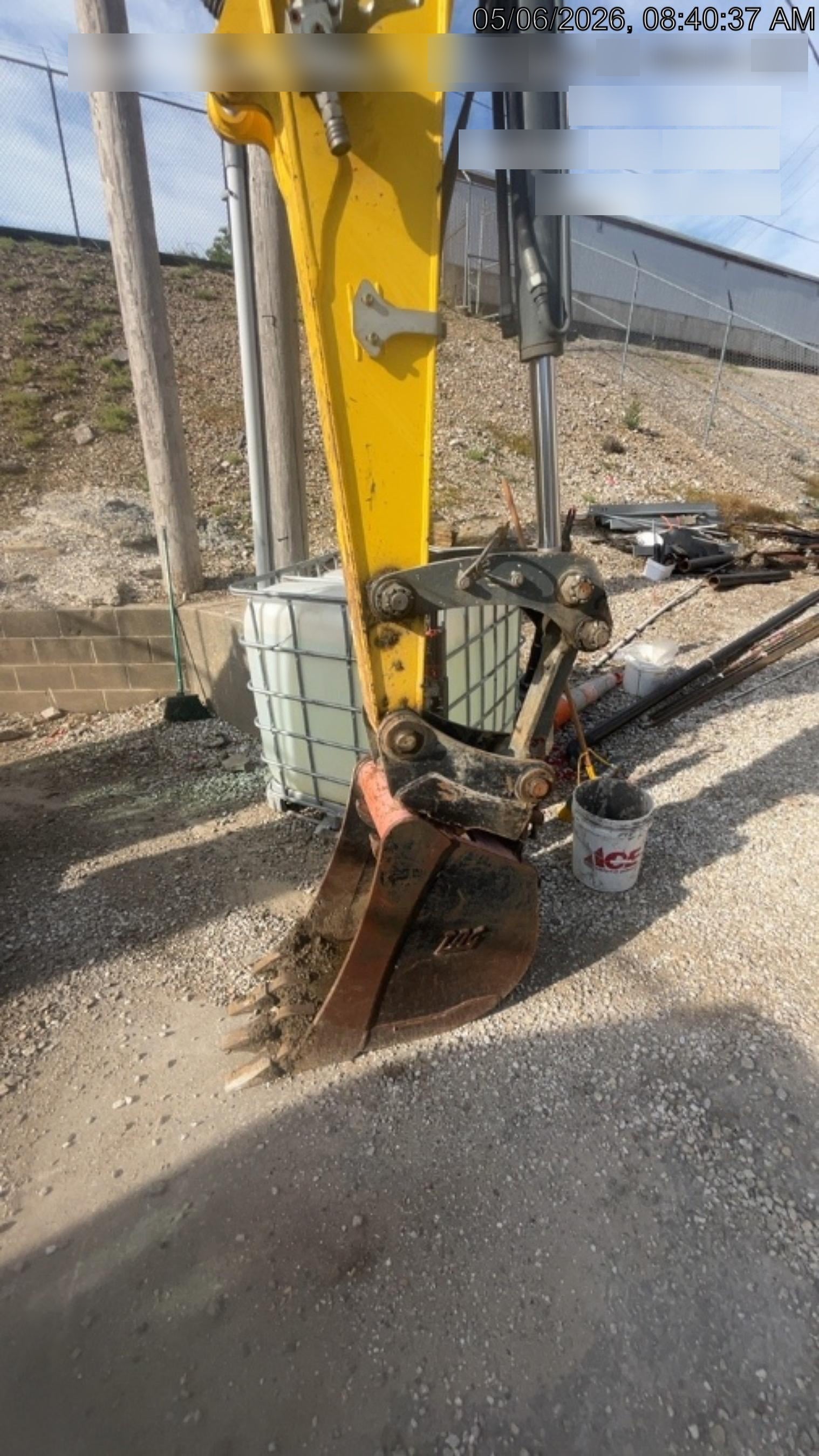 Wacker Neuson ET90 Cab, Long Dipperstick, Track, Bucket