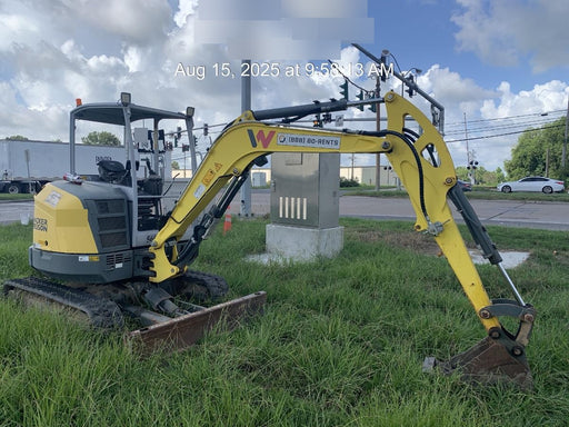 2020 Wacker Neuson EZ36 MX,TRK,LONG,CANOPY w/QC Coupler, 12"/18"/24" HD Buckets