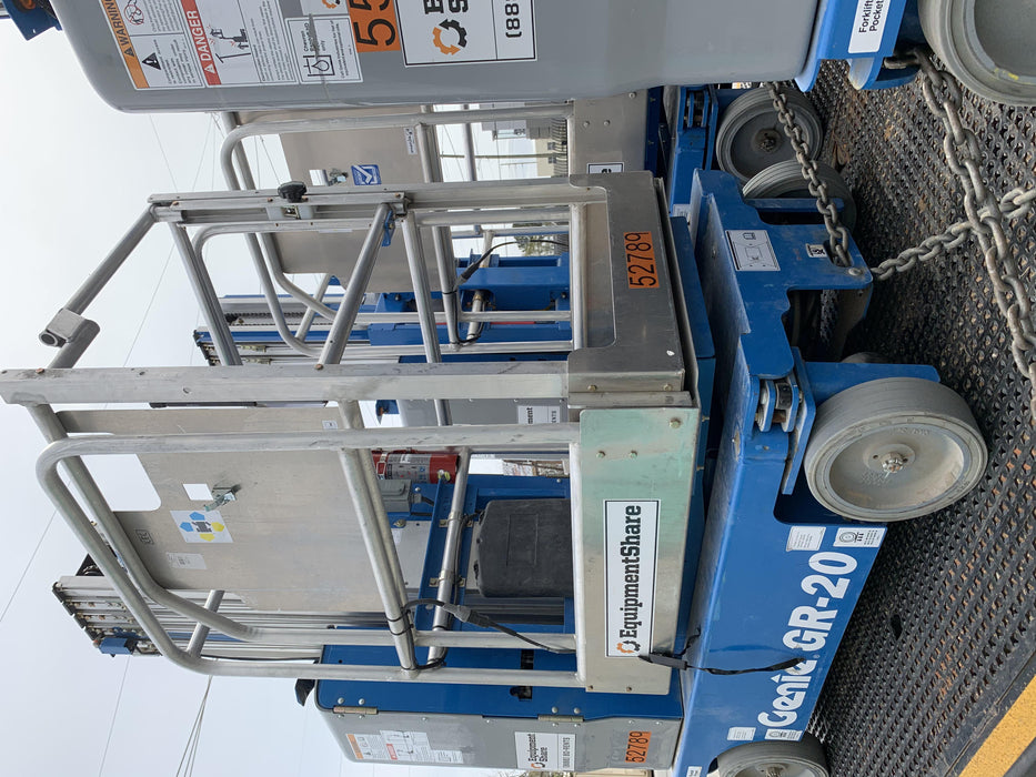 2019 GENIE GR-20