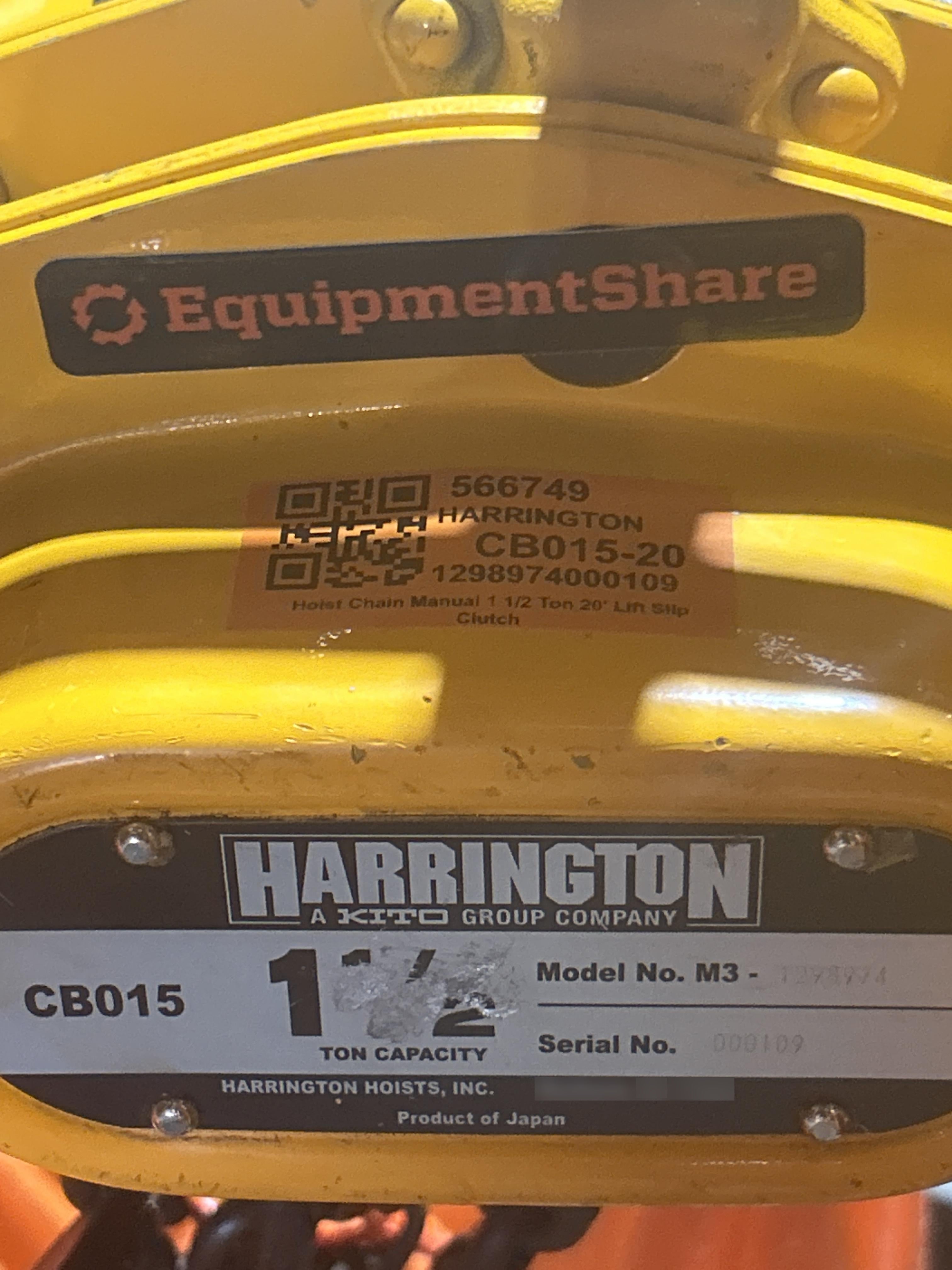 2025 HARRINGTON CB030-30