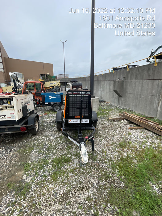 2021 Lincoln Electric Vantage 549X Ready Pak 3, ORANGE (includes trailer, cable rack, fender light kit)