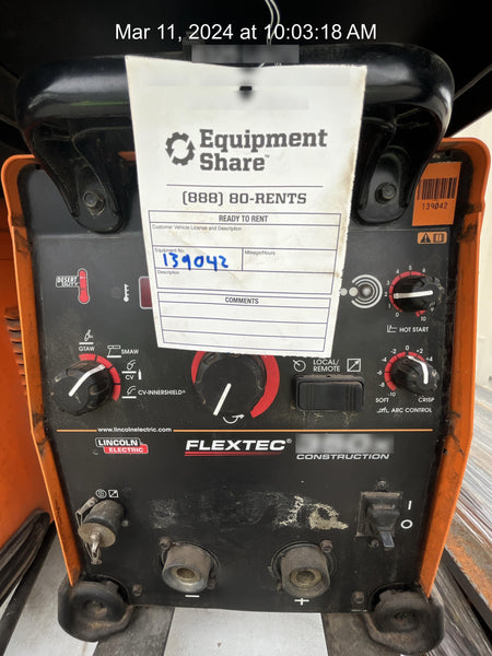 2021 LINCOLN ELECTRIC FLEXTEC 350X