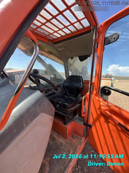 2019 JLG 1255 JLG 1255 T4F w/Full Cab, HVAC, Solid Tires, Work Lights/Beacon, 60" Carriage/Forks