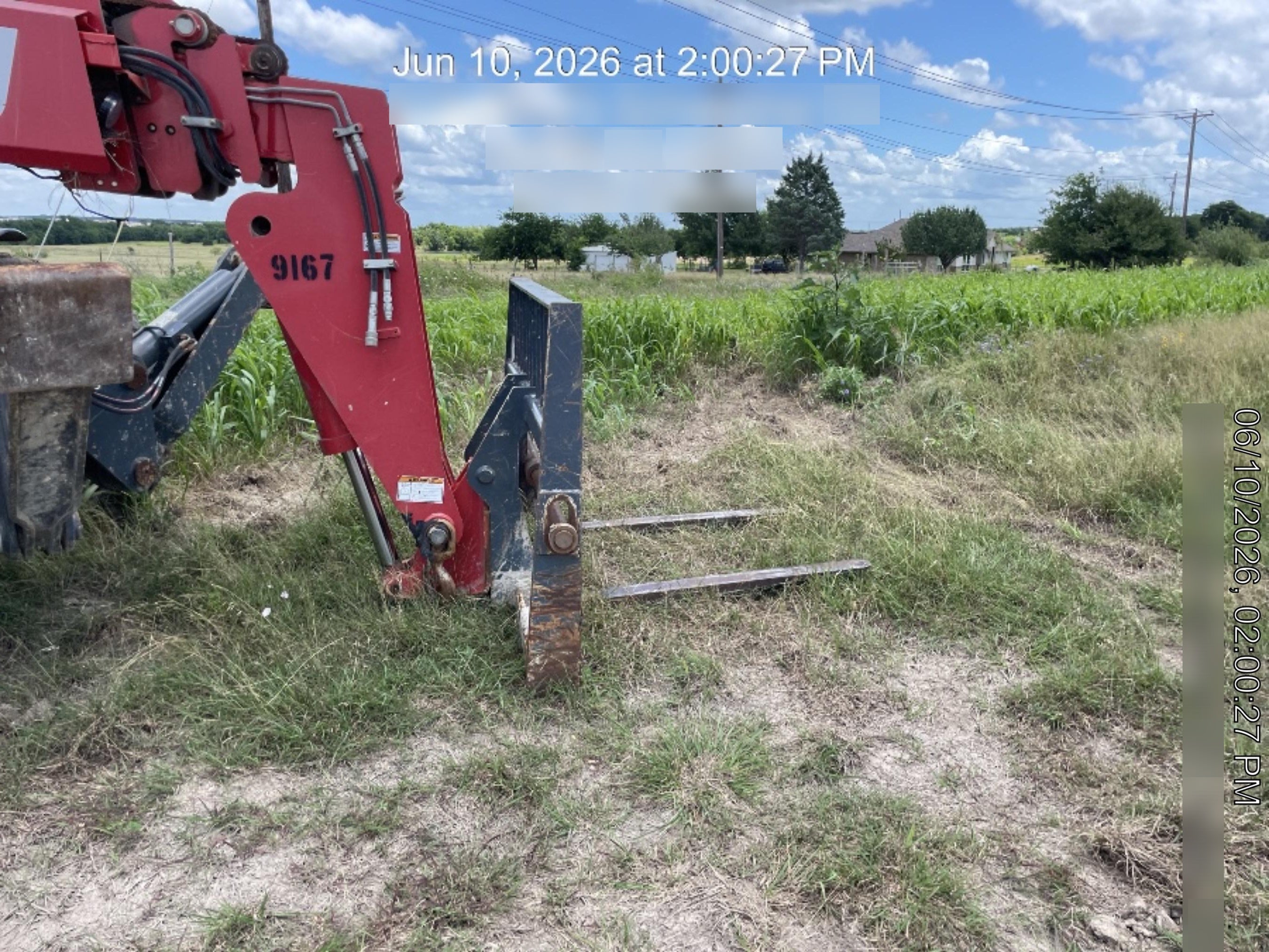 2018 Manitou MTA10055 Manitou MTA 10055 w/Cab/Heat/AC, Work Lights/Strobe, Aux Hyd, Solid Tires, Lift Hook, 66" Carriage, 60" Forks