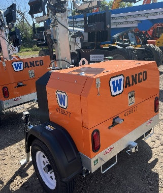 2024 Wanco WLTT-4MM4K Diesel, Deep Sea Controller, Shore Power Plug, Auto Start, (4) 350W LED Floodlights, 4kW Generator, 60 Gal Fuel Tank, 2" Ball, T3