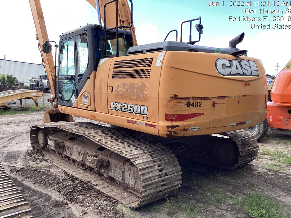 2016 CASE CX250D LR