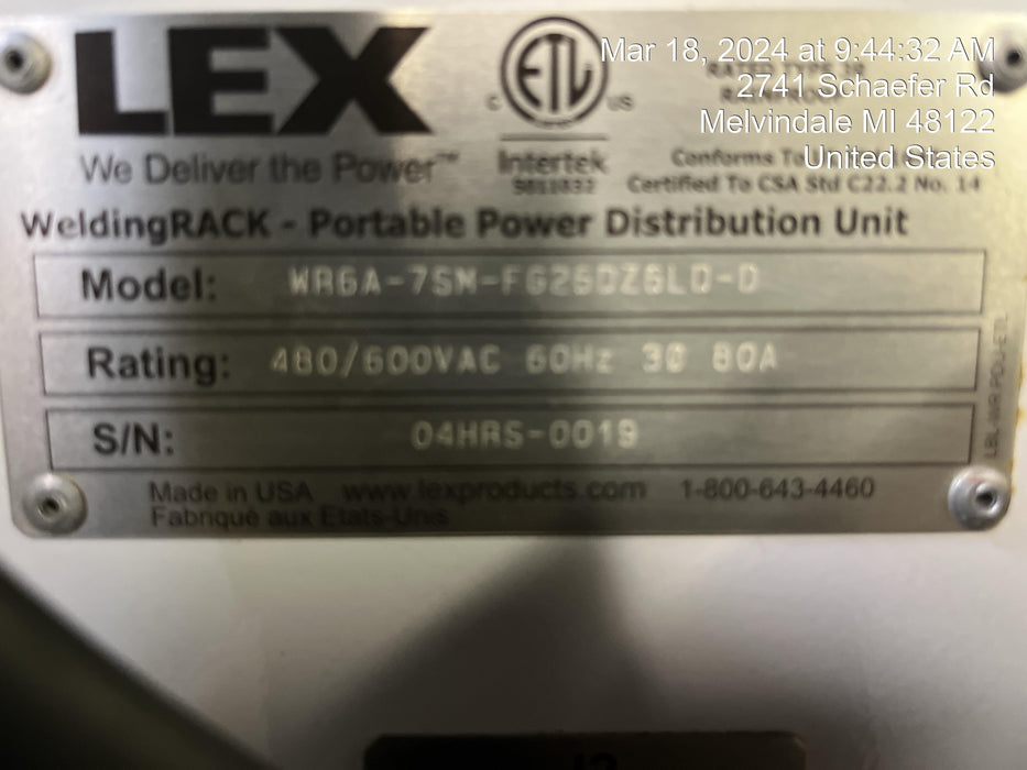 2021 LEX WR6A-7SM-FG26DZ6LD-R