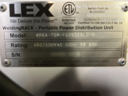 2021 LEX WR6A-7SM-FG26DZ6LD-R